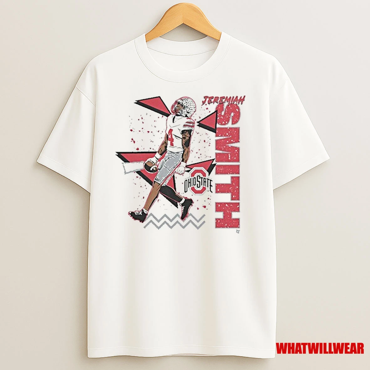 Ohio State Football Jeremiah Smith 90s Style Shirts