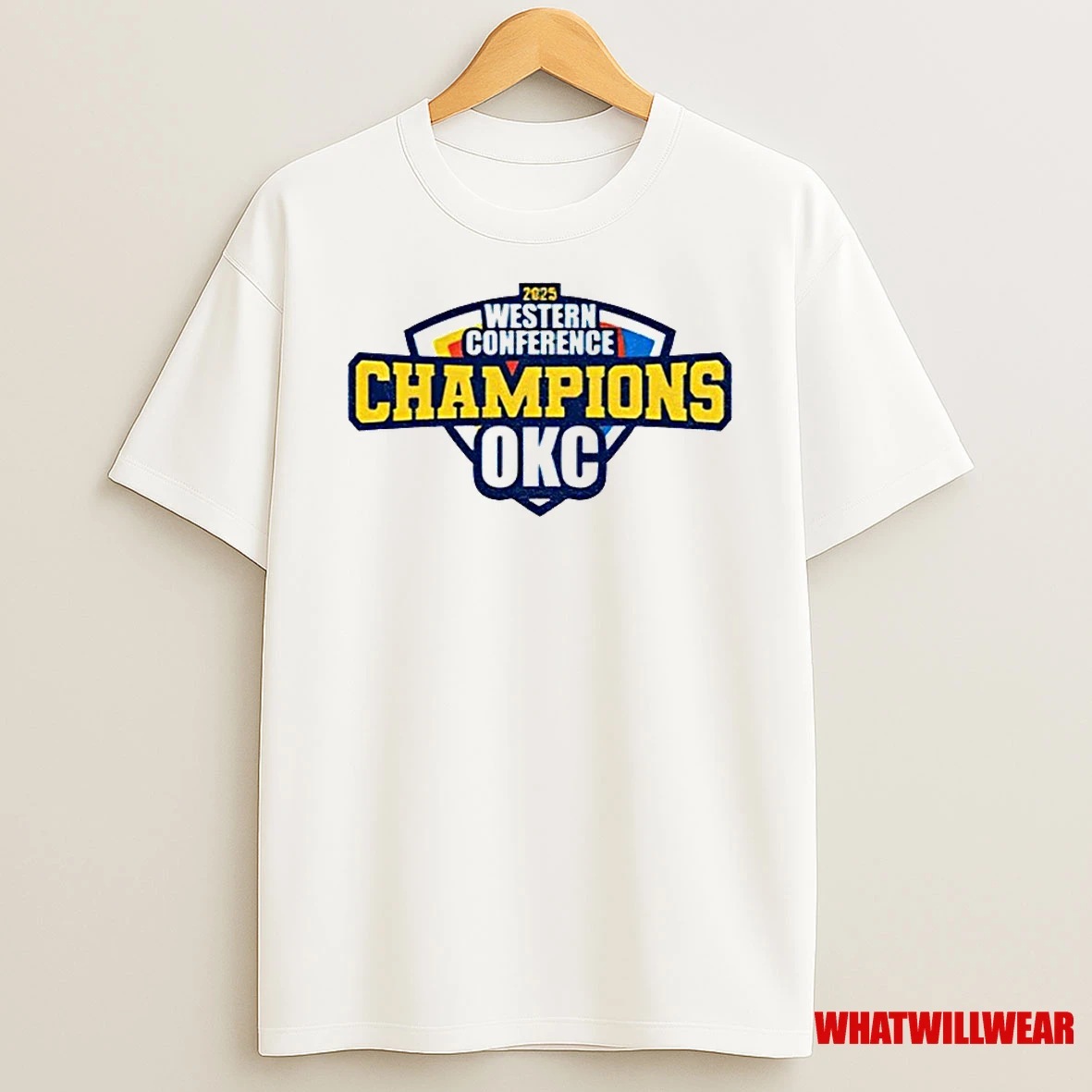 Okc Thunder Western Conference Champions 2025 Classic Shirts