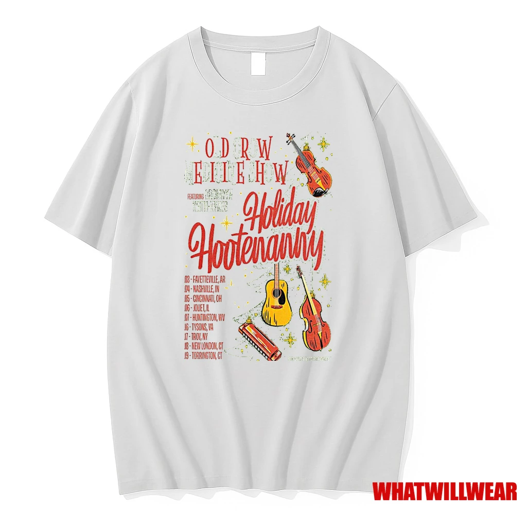 Old Crow Medicine Show Holiday Hootenanny Tour 2025 Shirts