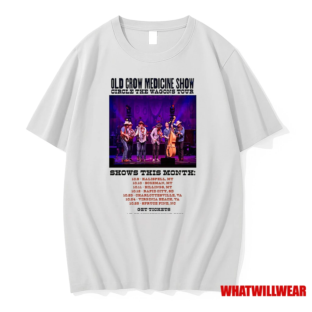 Old Crow Medicine Show October 2025 Shirts