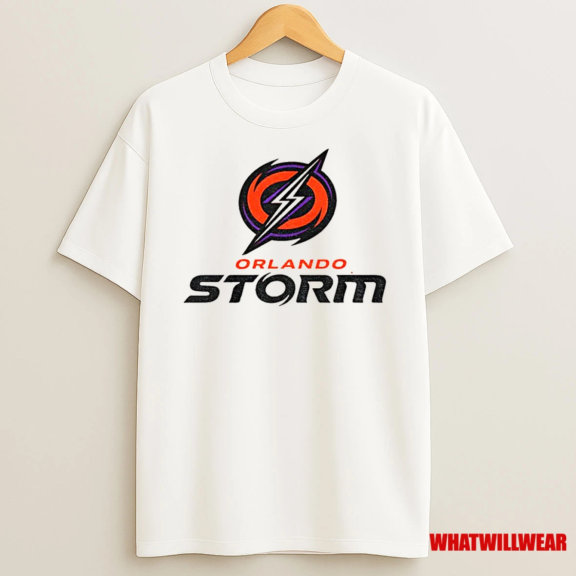 Orlando Storm Lockup Logo 2025 Classic Shirts