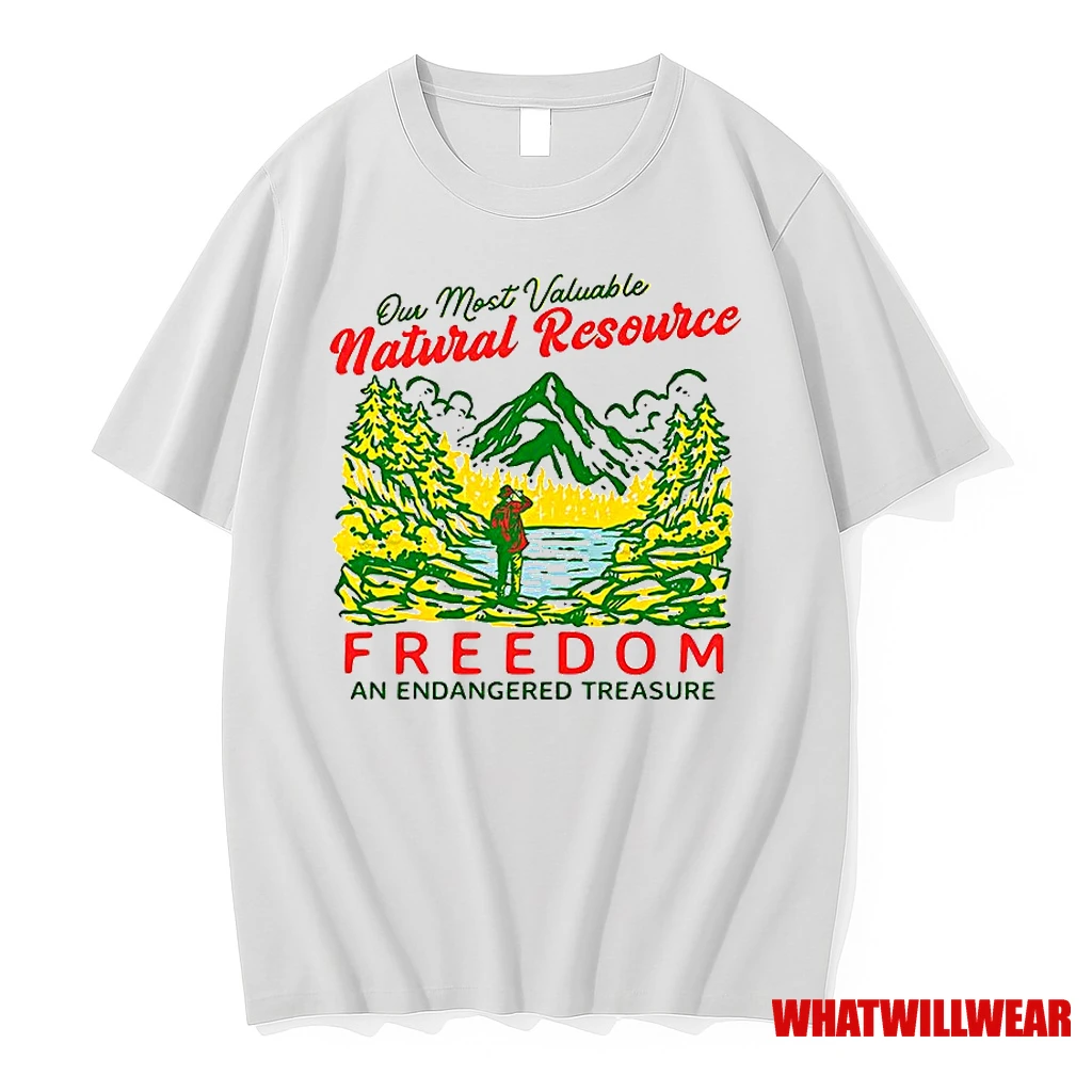 Our Most Valuable Natural Resource Freedom And Endangered Treasure Classic Shirts
