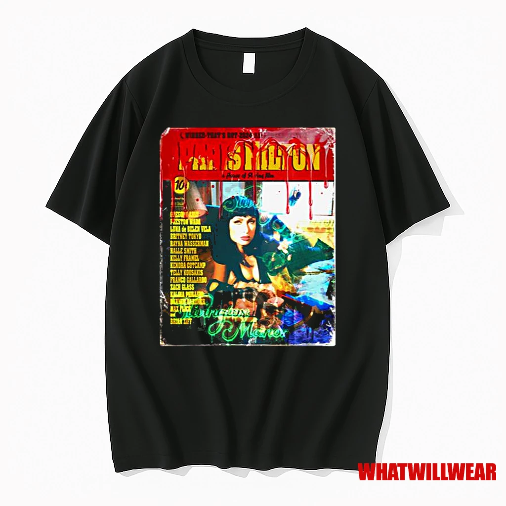 Paris Hilton Pulp Fiction Halloween 2025 Shirts