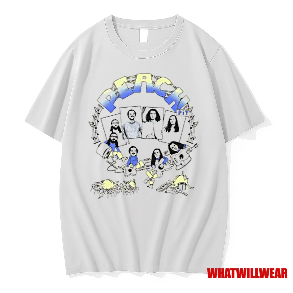 Peach Pit Drcrowd Surf Men Shirts