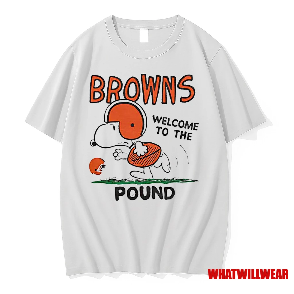 Peanuts X Cleveland Browns Welcome To The Pound Classic Shirts