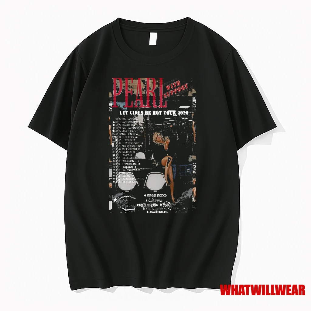 Pearl Let Girls Be Hot Tour 2025 Shirts