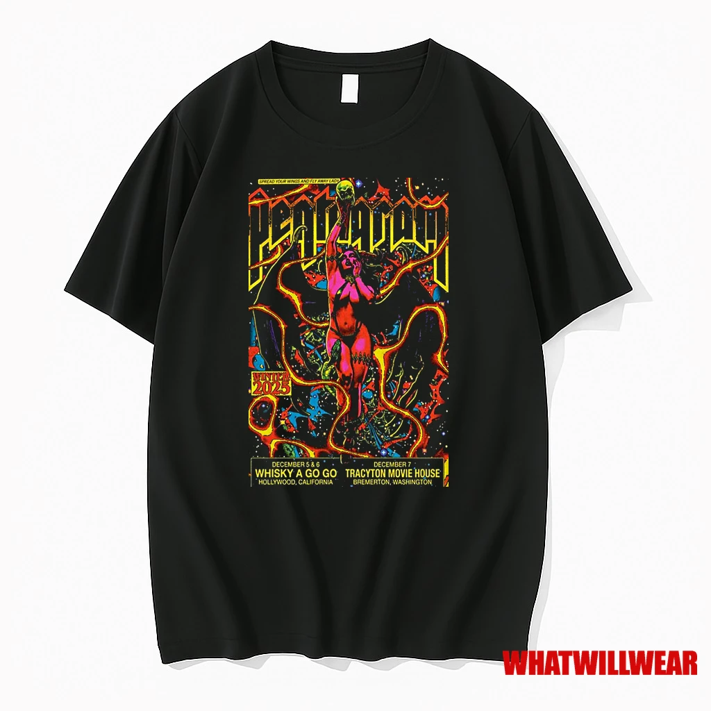 Pentagram December 5 7 2025 California Washington Concert Shirts