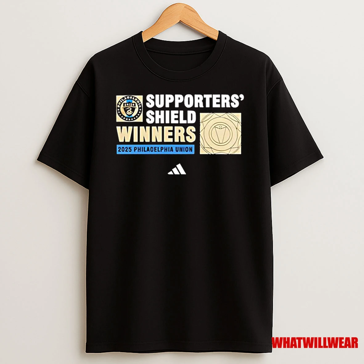 Philadelphia Unions 2025 Supporters Shield Winners Logo Classic Shirts