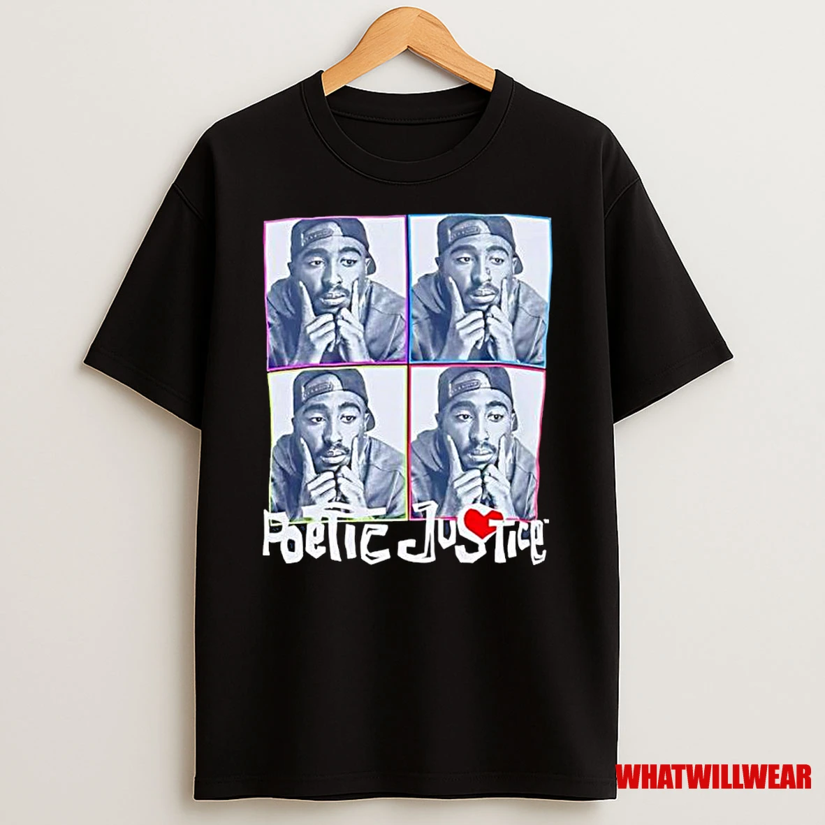 Poetic Justice Tupac 2pac Graphic Classic Shirts
