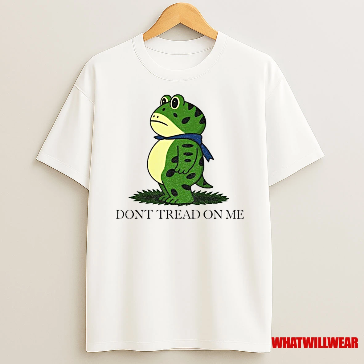 Portland Frog Dont Tread On Me Funny Protest Classic Shirts