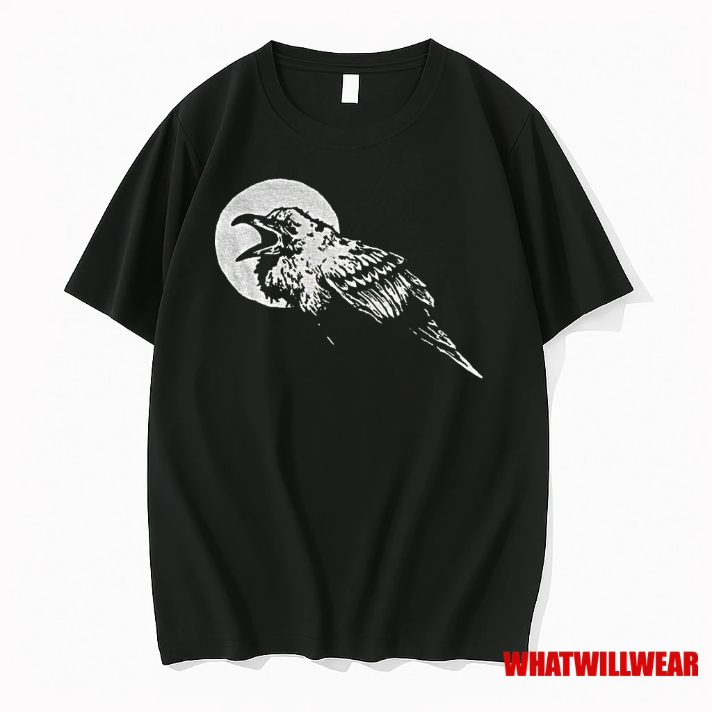 Raven Patch F Caw F Vintage Classic Shirts