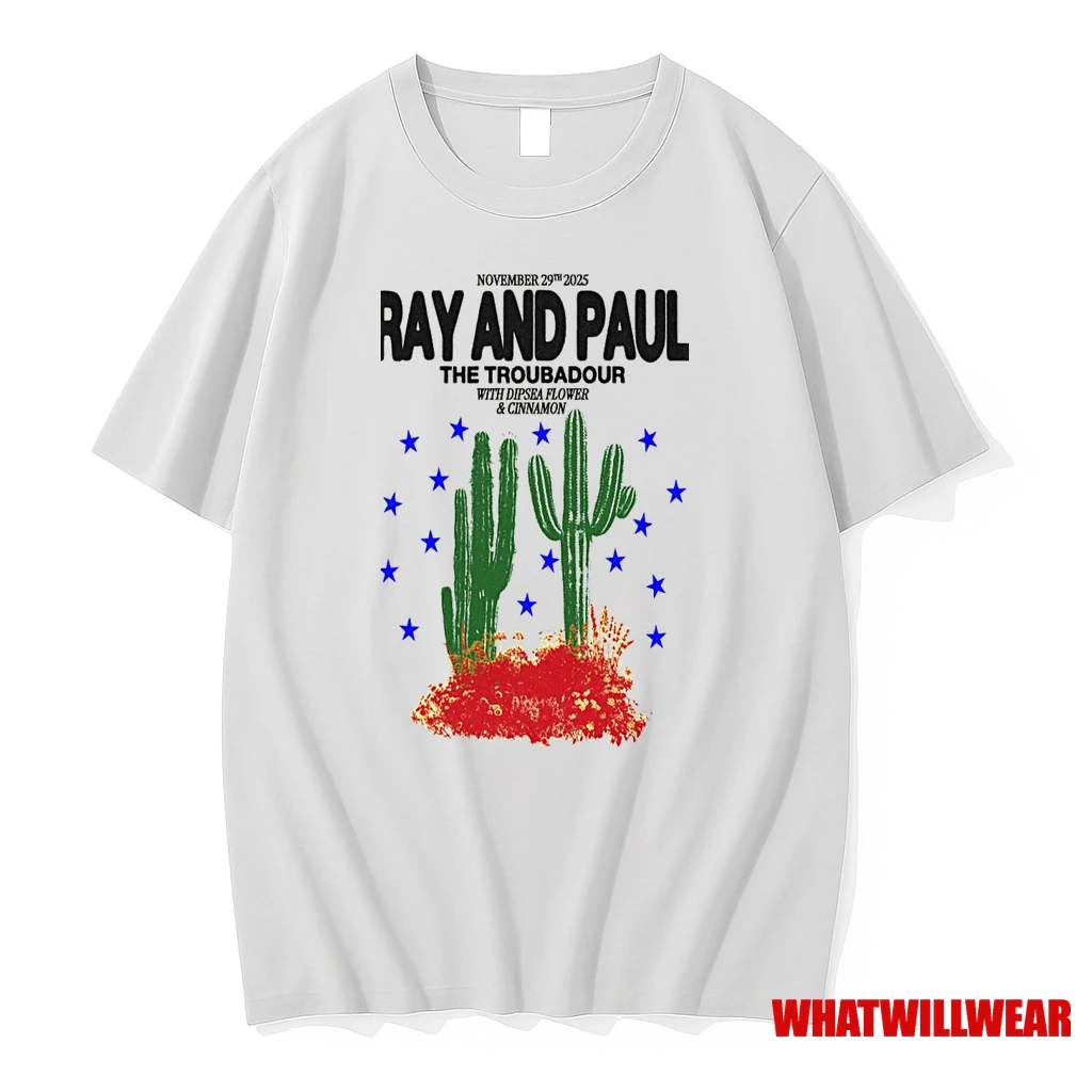 Ray And Paul West Hollywood Ca November 29 2025 Concert Shirts