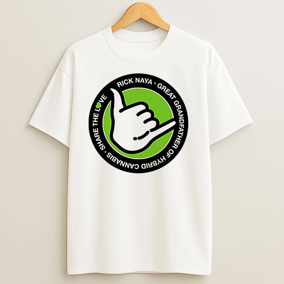 Rick Naya Great Grandfather Of Hybrid Cannabis Classic Shirts
