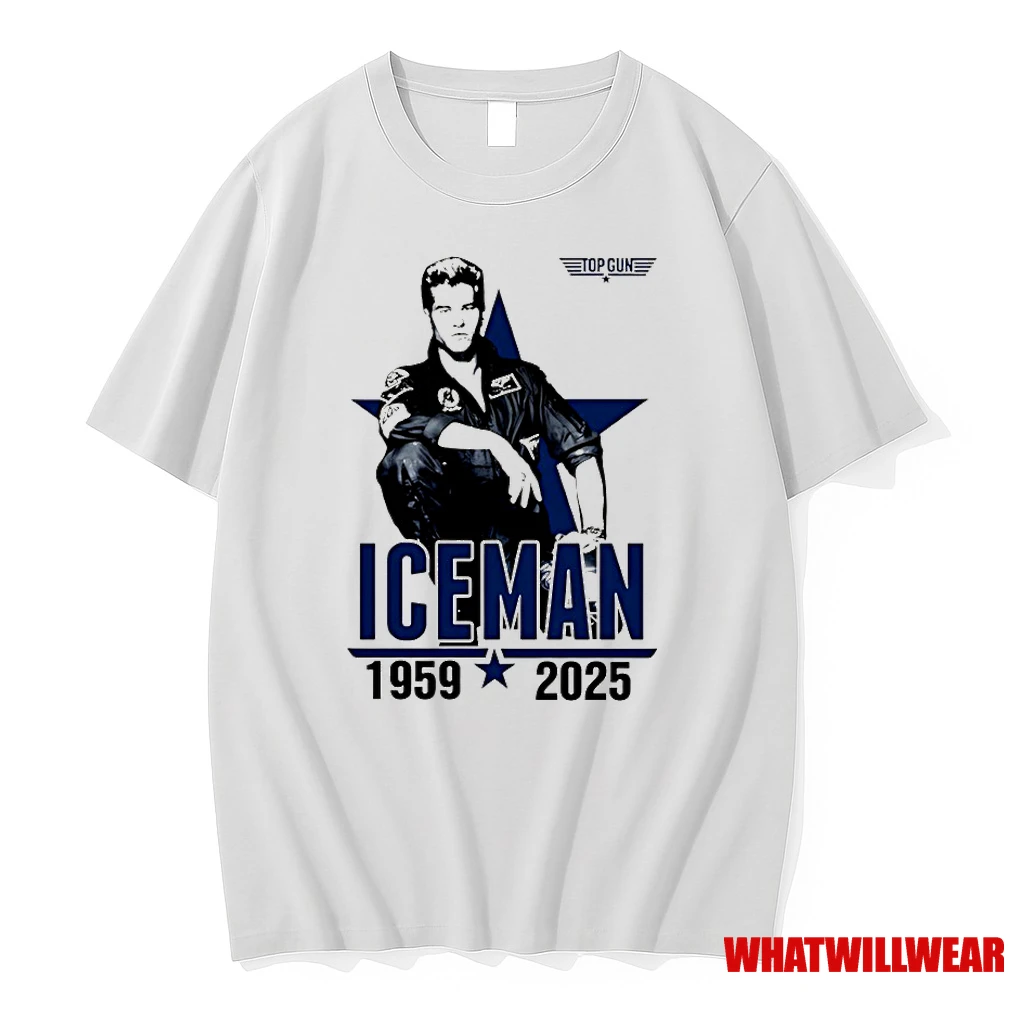 Rip Val Kilmer Iceman Top Gun 1959 2025 Classic Shirts