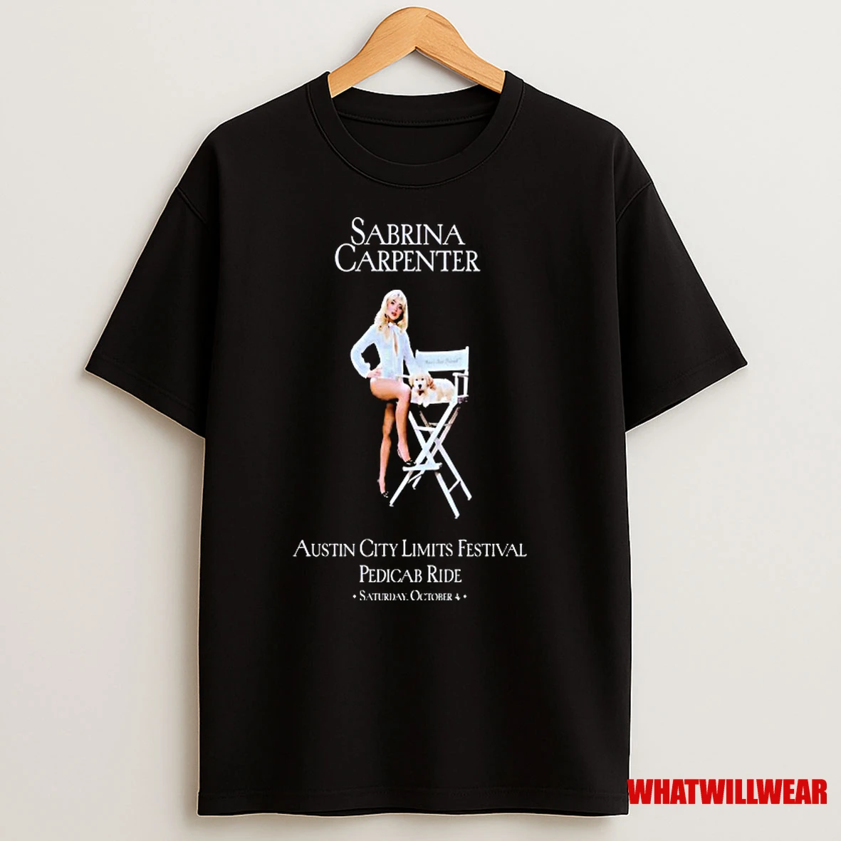 Sabrina Carpenter Austin City Limits Festival Pedicab Ride Saturday October Shirts