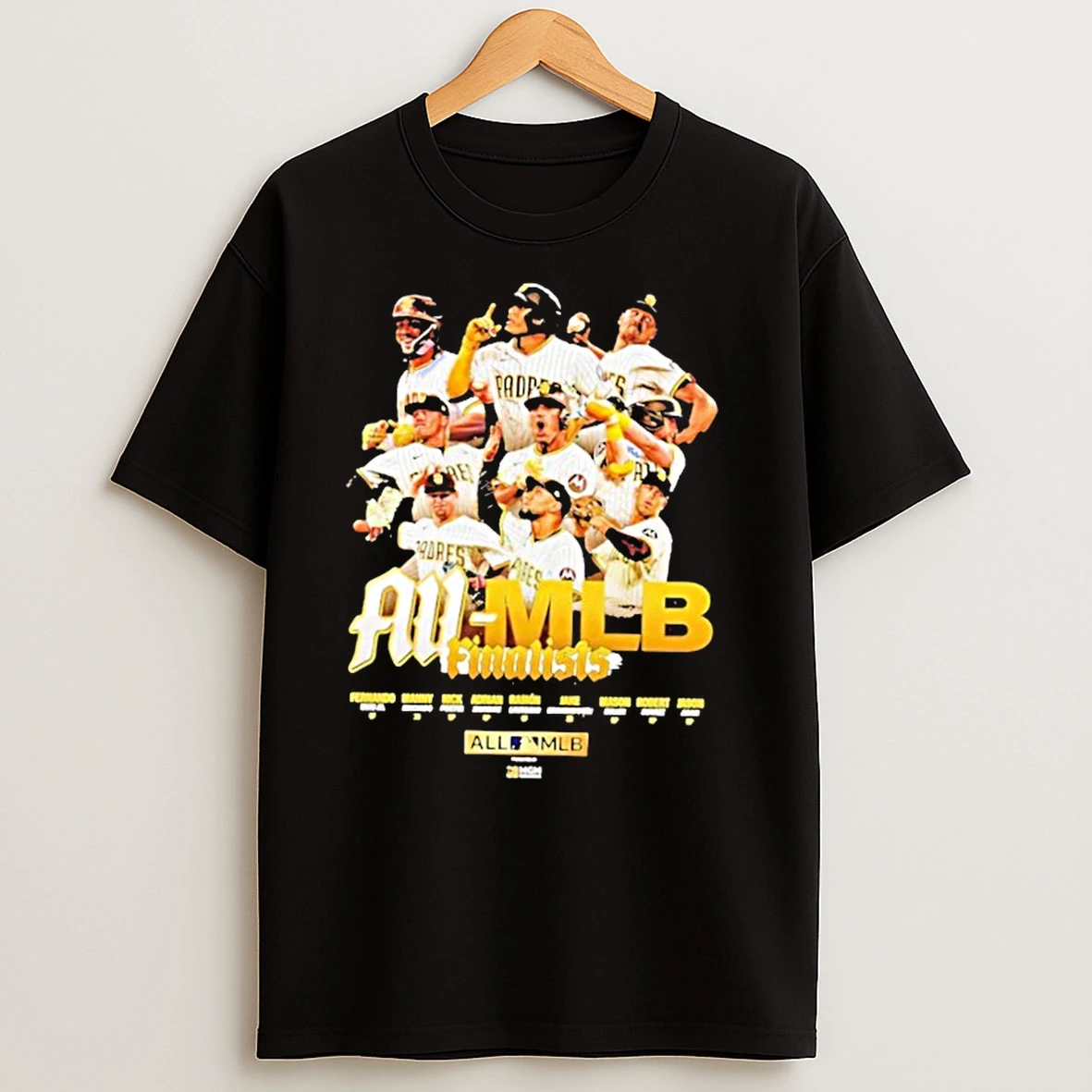 San Diego Padres 2025 All Mlb Finals Players Names Shirts