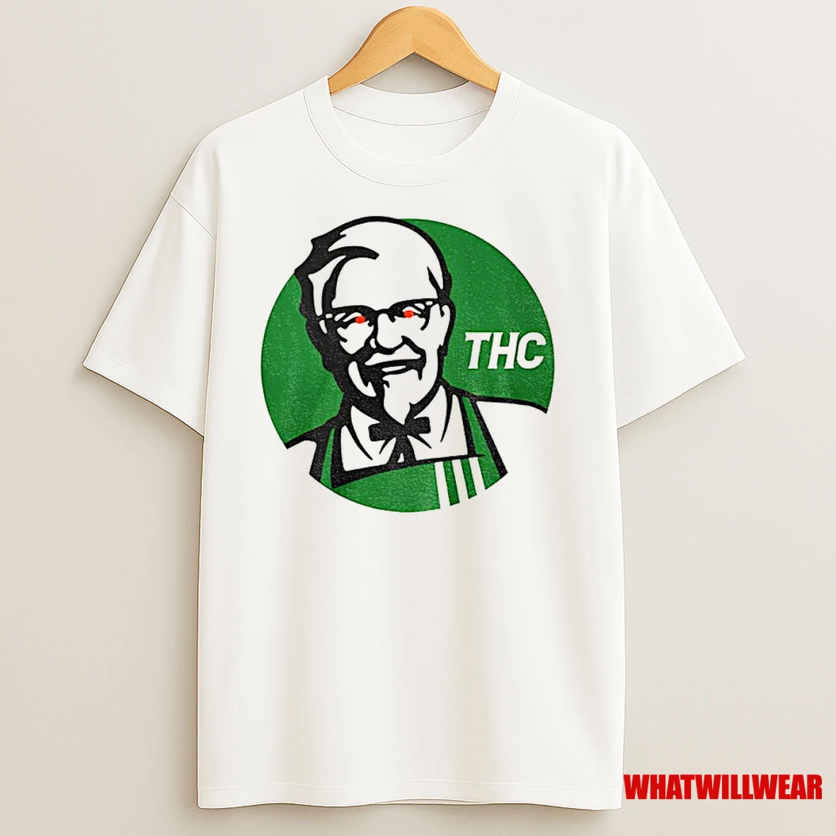 Sanders Thc Kfc Parody Logo Classic Shirts