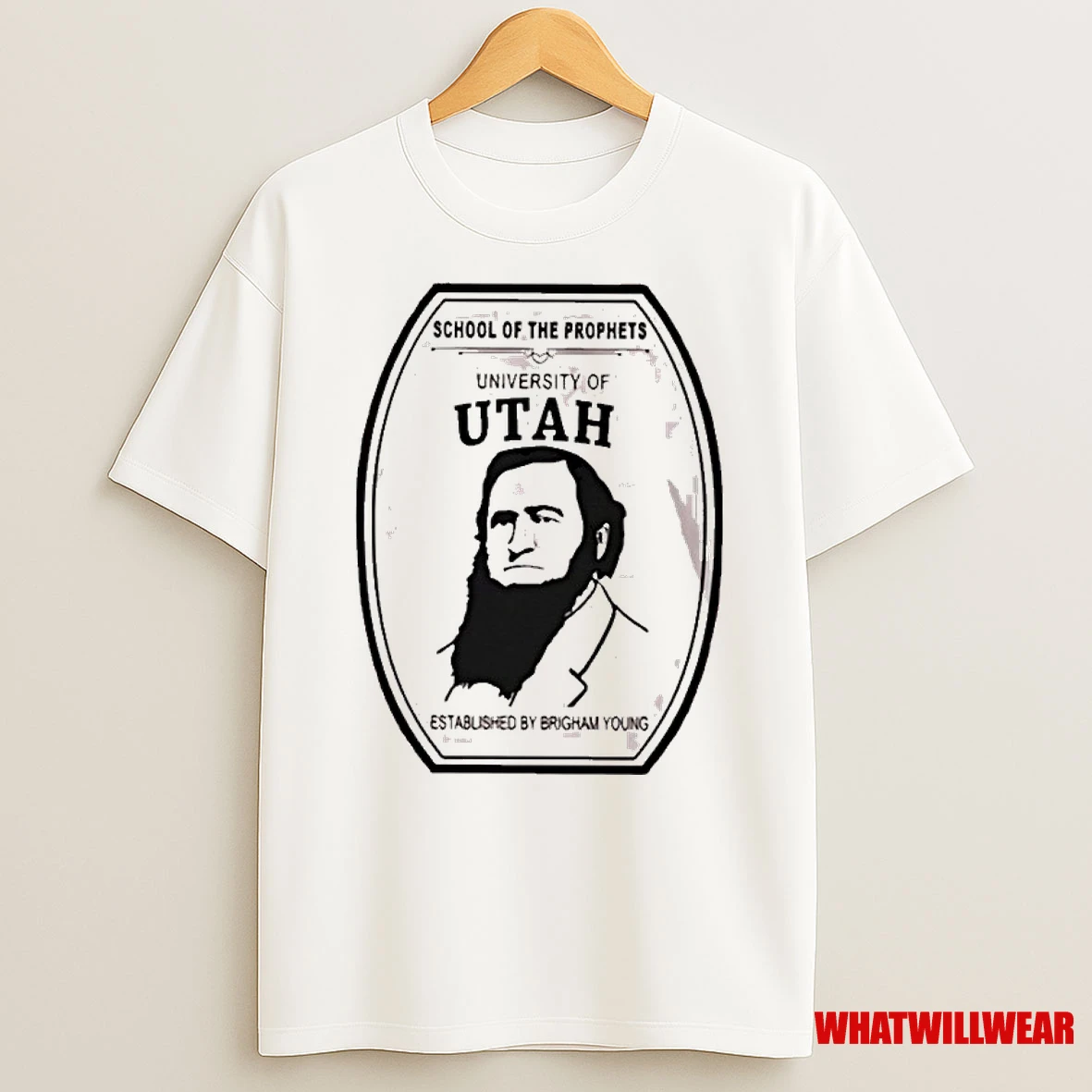 School Of The Prophets University Of Utah Established By Brigham Young Shirts