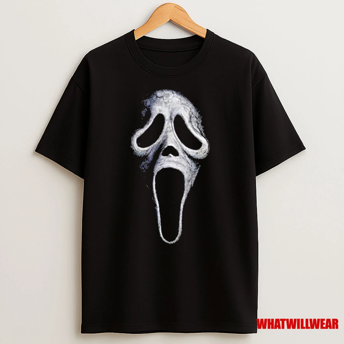 Scream Big Face Graphic Classic Shirts