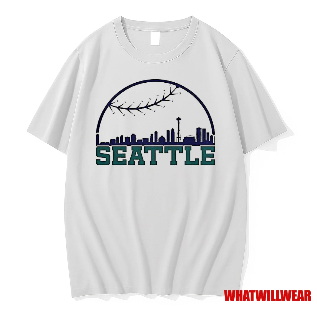 Seattle Mariners Baseball Skyline Classic Shirts