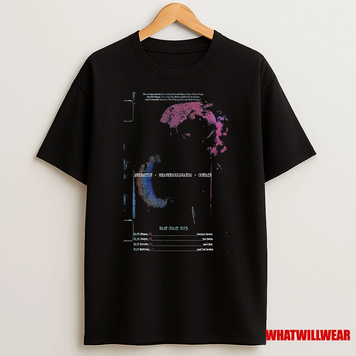 Serration Heavenscoldhands Contain East Coast 2025 Shirts