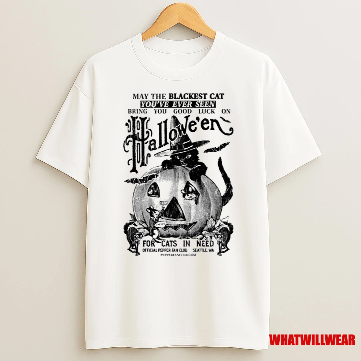 Shirts Blackest Cat Halloween 2025 Men Shirts