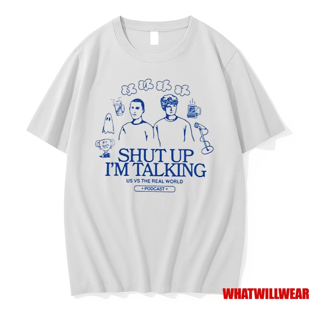 Shut Up Im Talking Us Vs The Real World Men Shirts