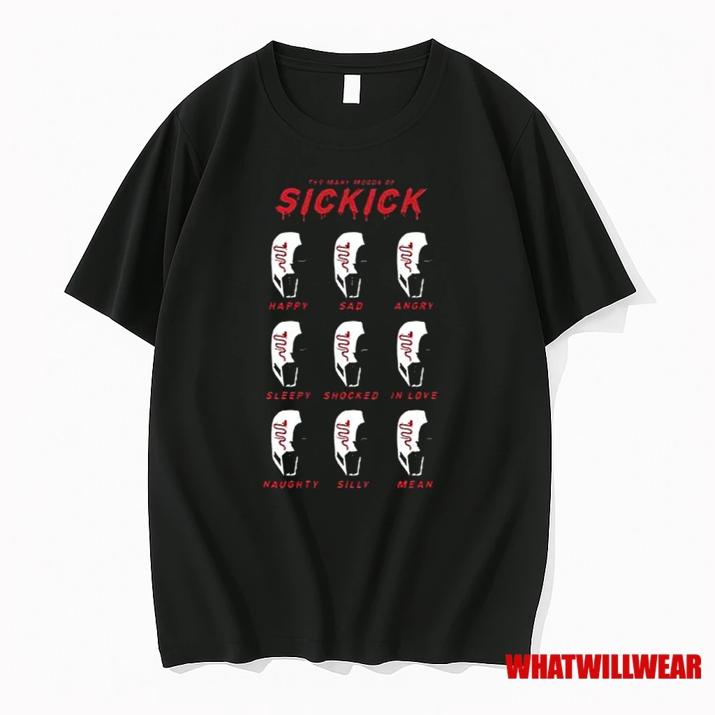 Sickick Music Moods Of Sickick Graphic Men Shirts