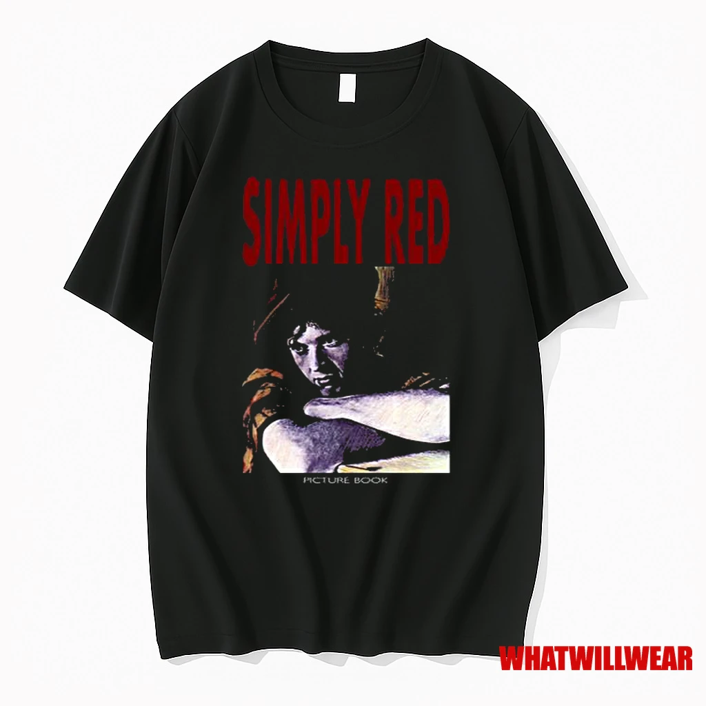 Simply Red Picture This Vintage Men Shirts