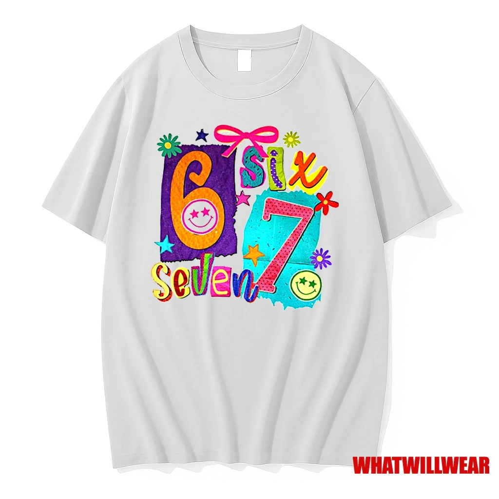 Six Seven 6 7 Meme Graphic Coquette Classic Shirts