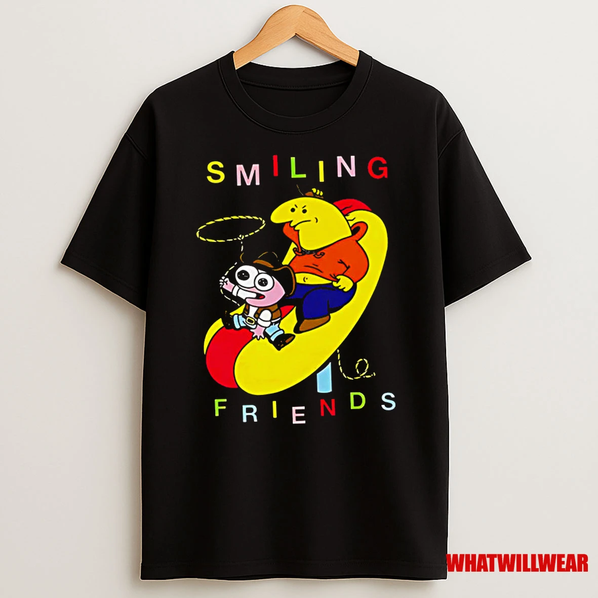 Smiling Friends Rodeo Hot Dog Classic Shirts