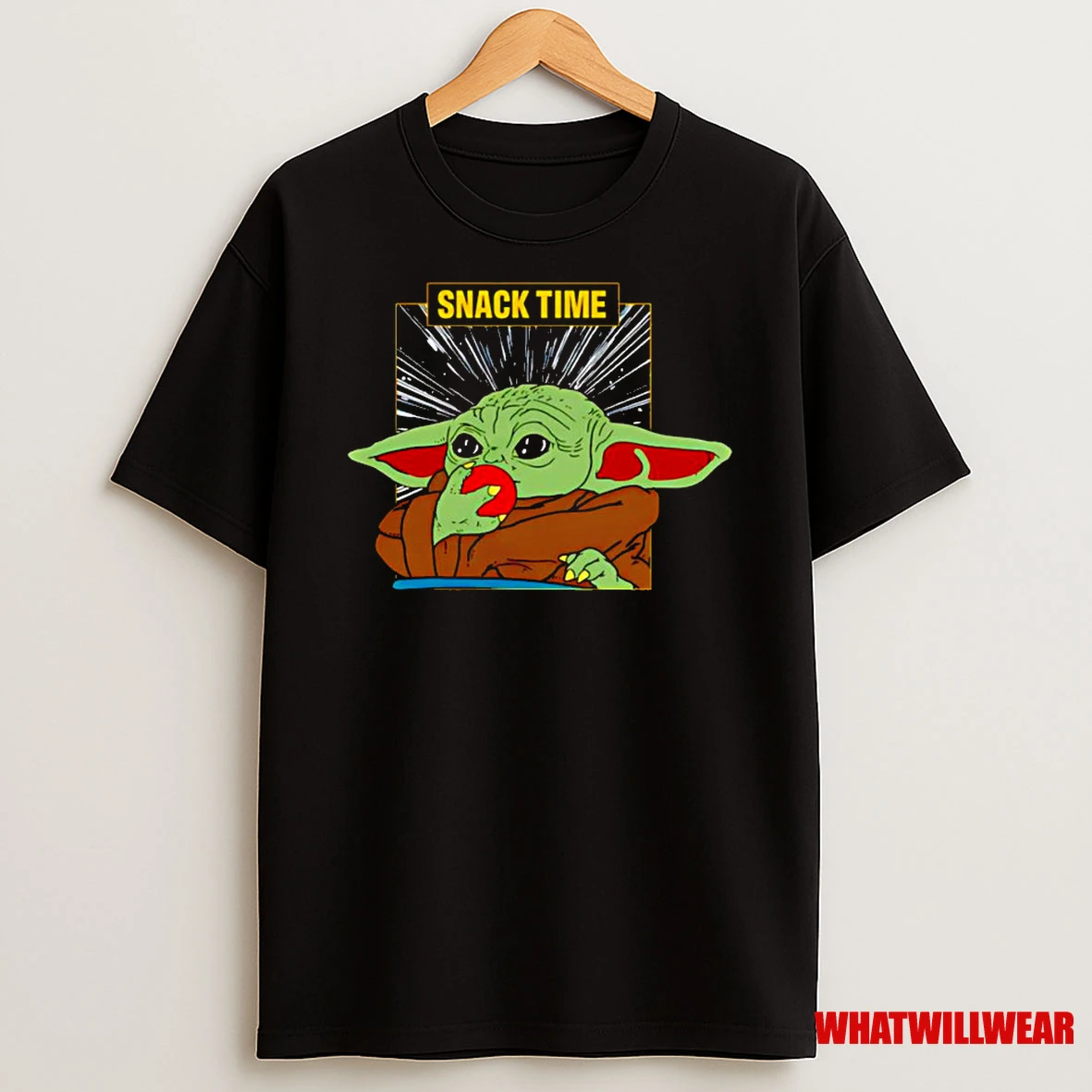Snack Time Baby Yoda Classic Shirts