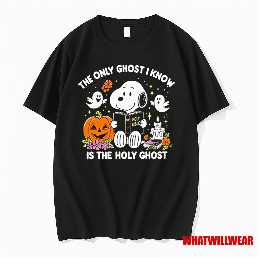 Snoopy The Only Ghost I Know Is The Holy Ghost Shirts