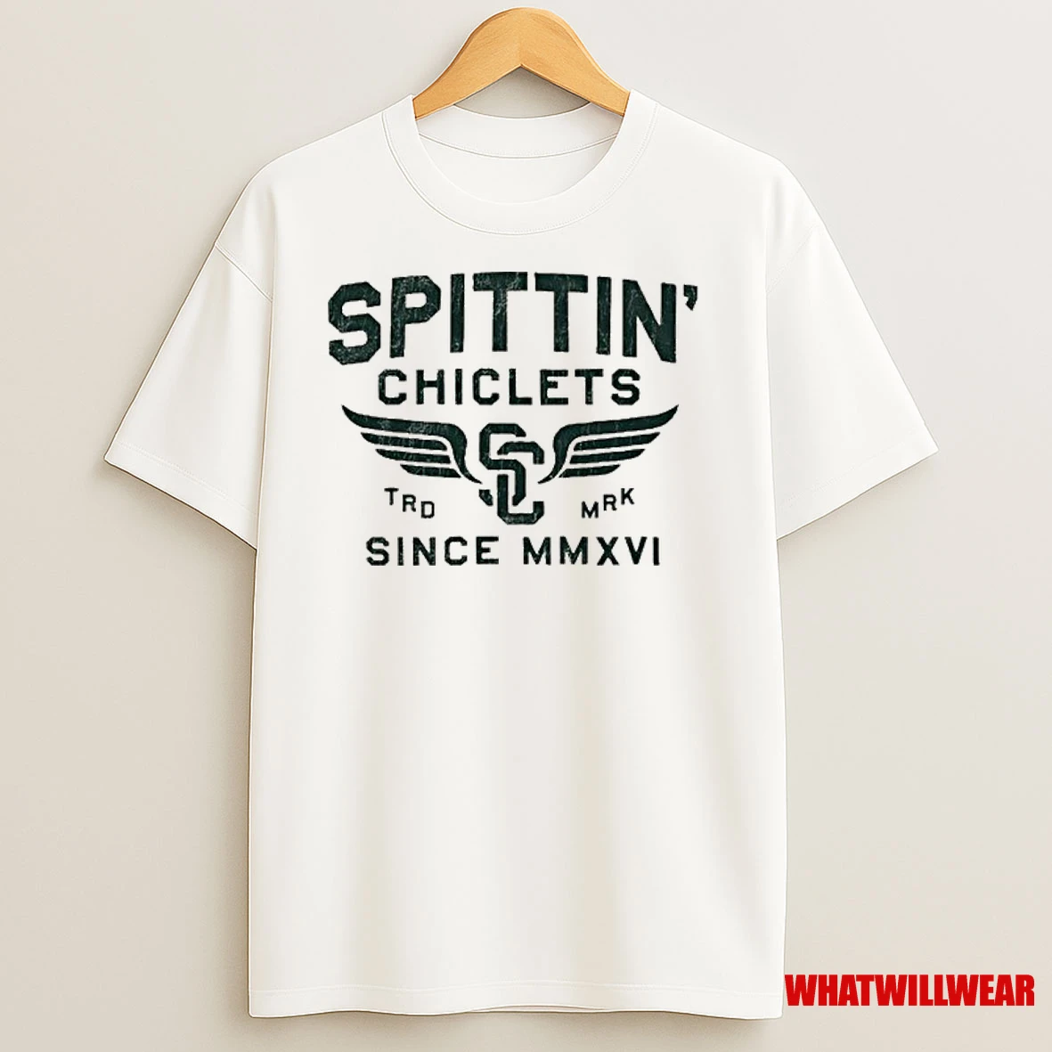 Spittin Chiclets Wings Sc Hockey Since Mmxvi Shirts