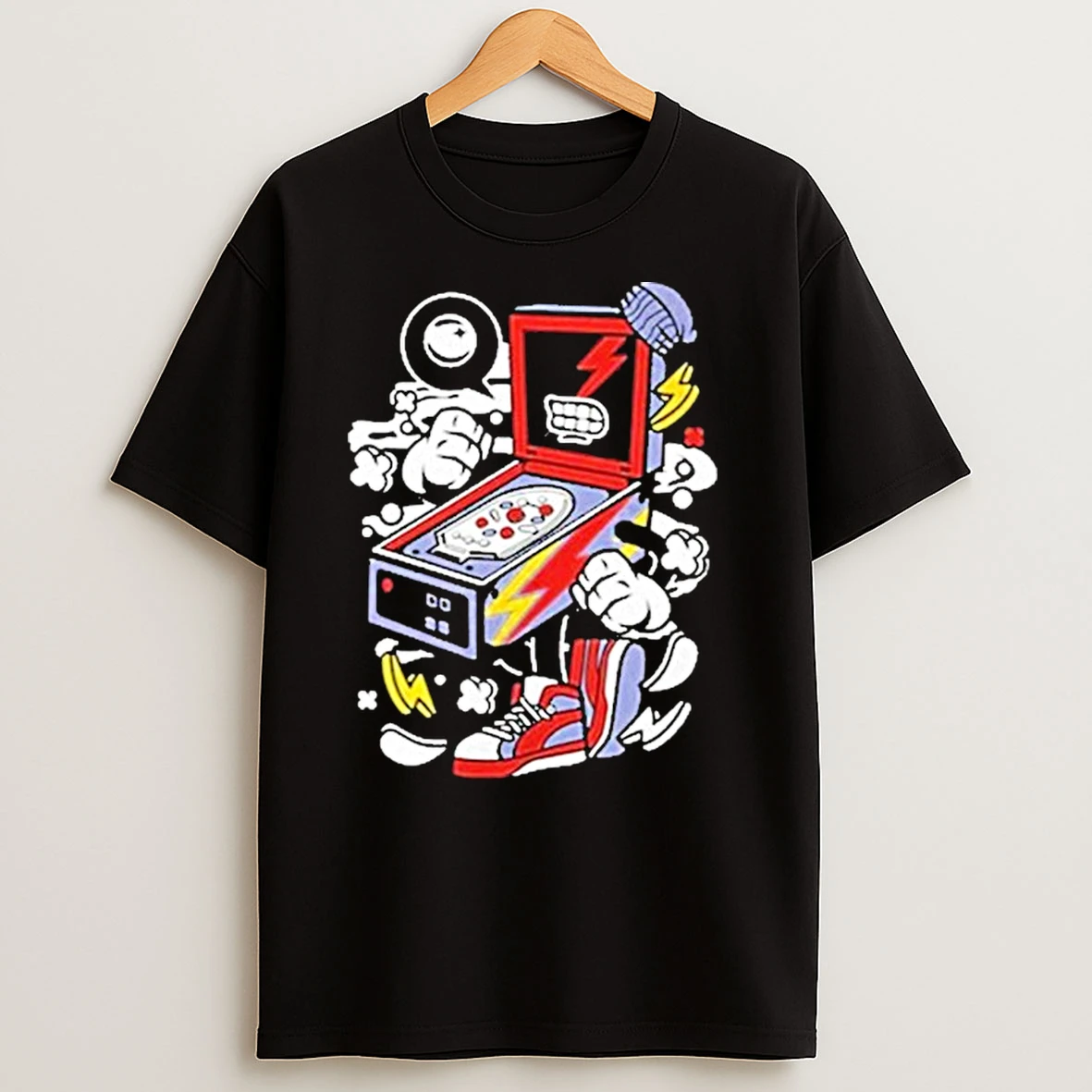 Stern Crazy Pinball Give A Way Shirts