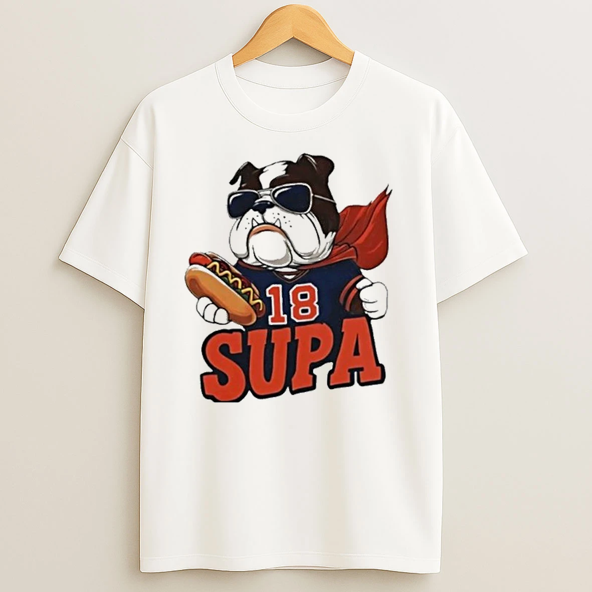 Supa The Bulldog Chicago Football Shirts