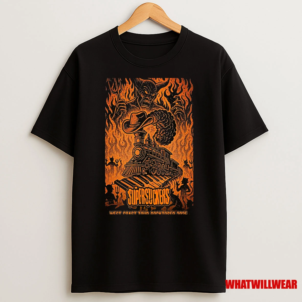 Supersuckers West Coast Tour Rocktober 2025 Shirts