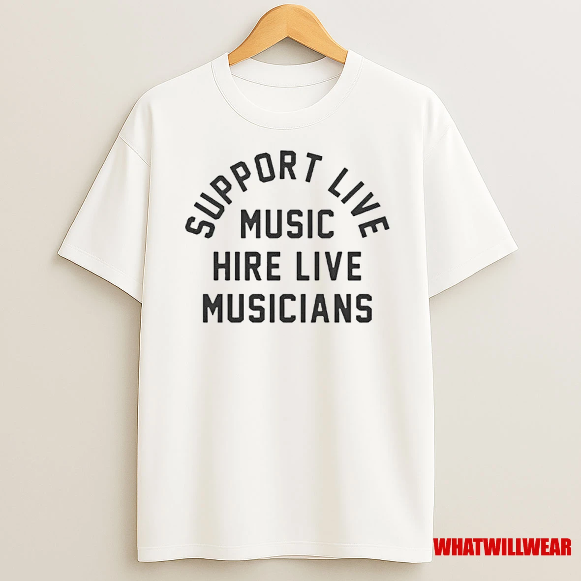Support Live Music Hire Live Musicians Classic Shirts