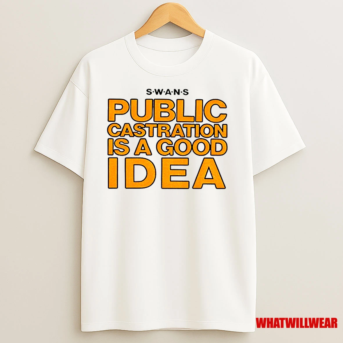 Swans Public Castration Is A Good Idea Classic Shirts
