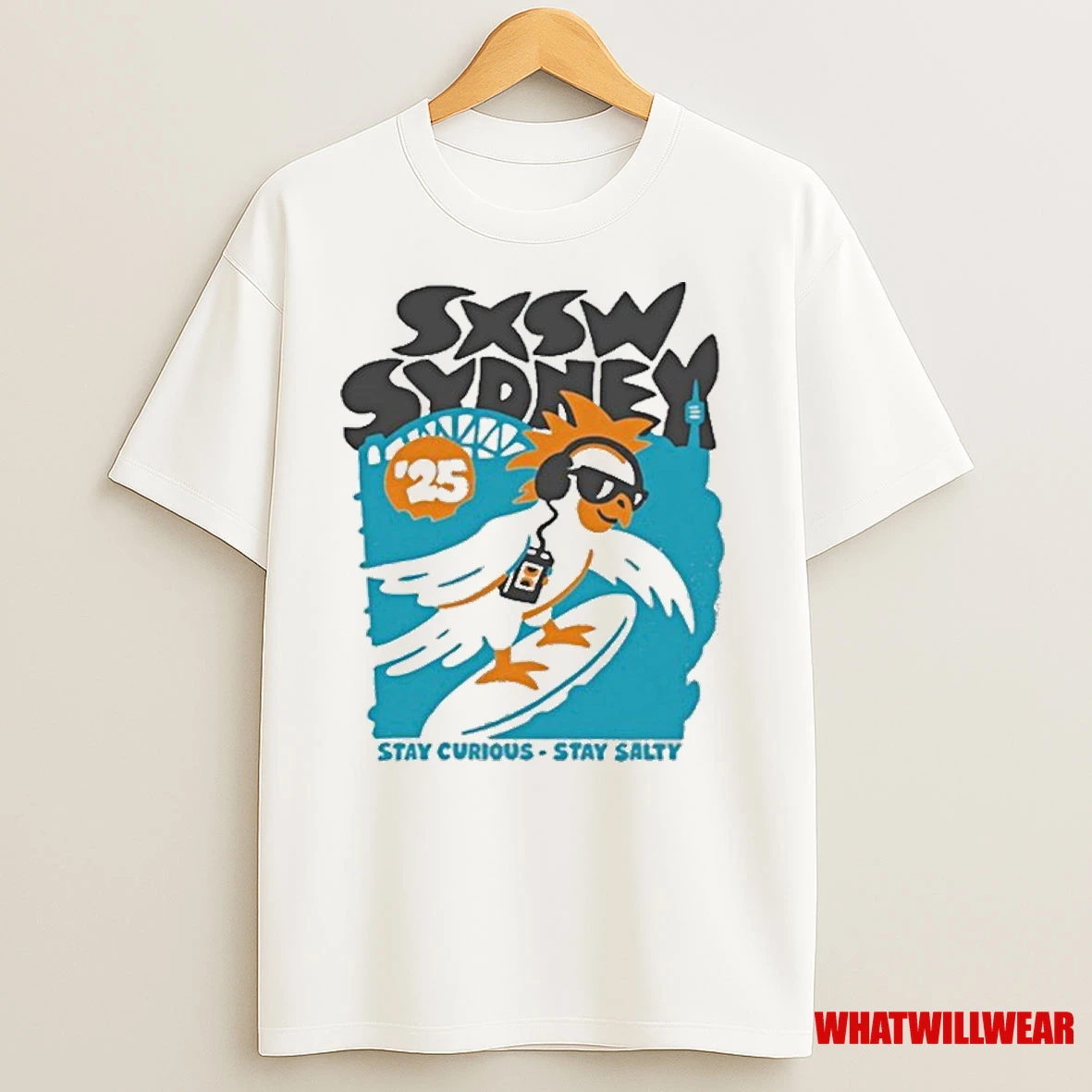 Sxsw Sydney Stay Curious Stay Salty 2025 Shirts