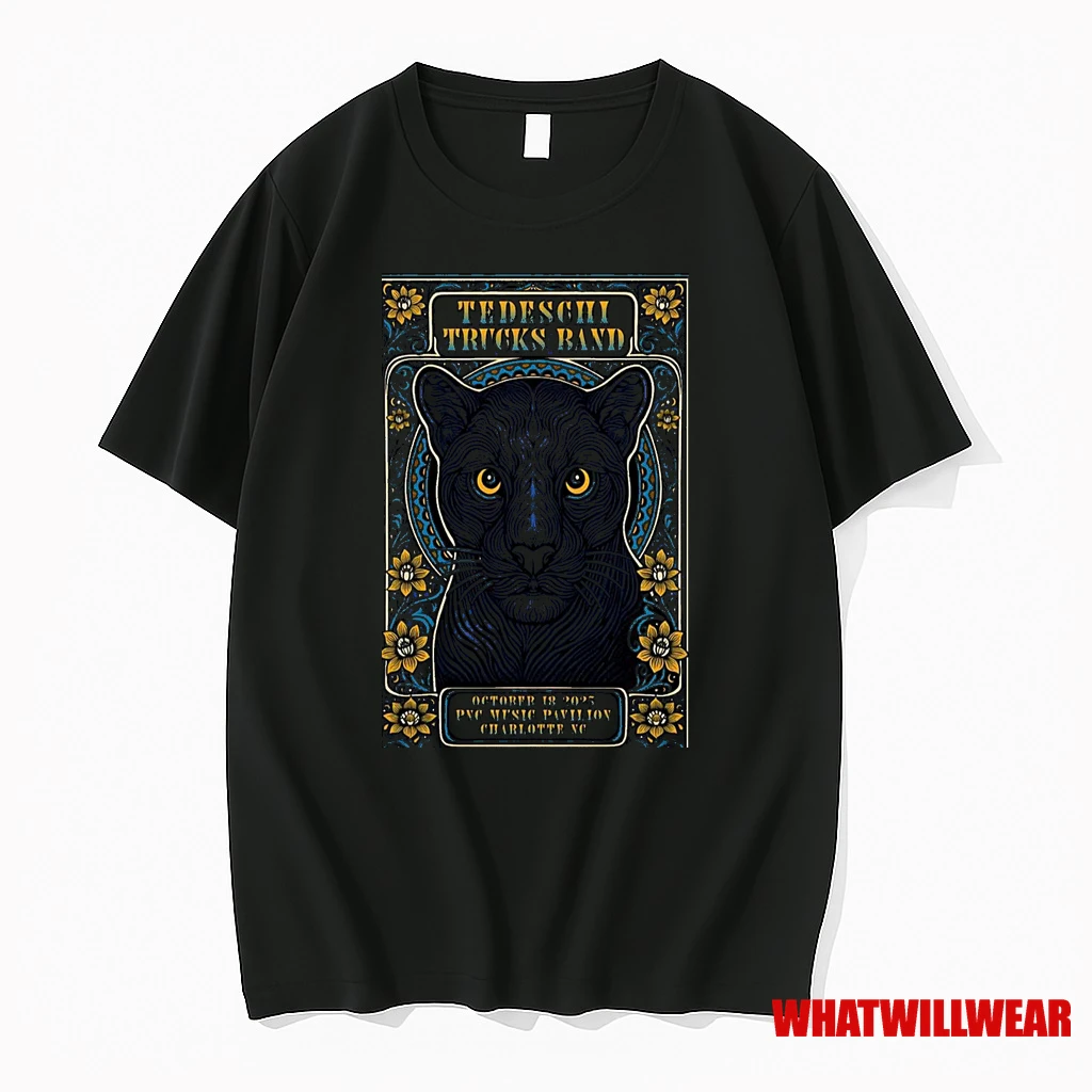 Tedeschi Trucks Band Charlotte Nc October 18 2025 Concert Shirts