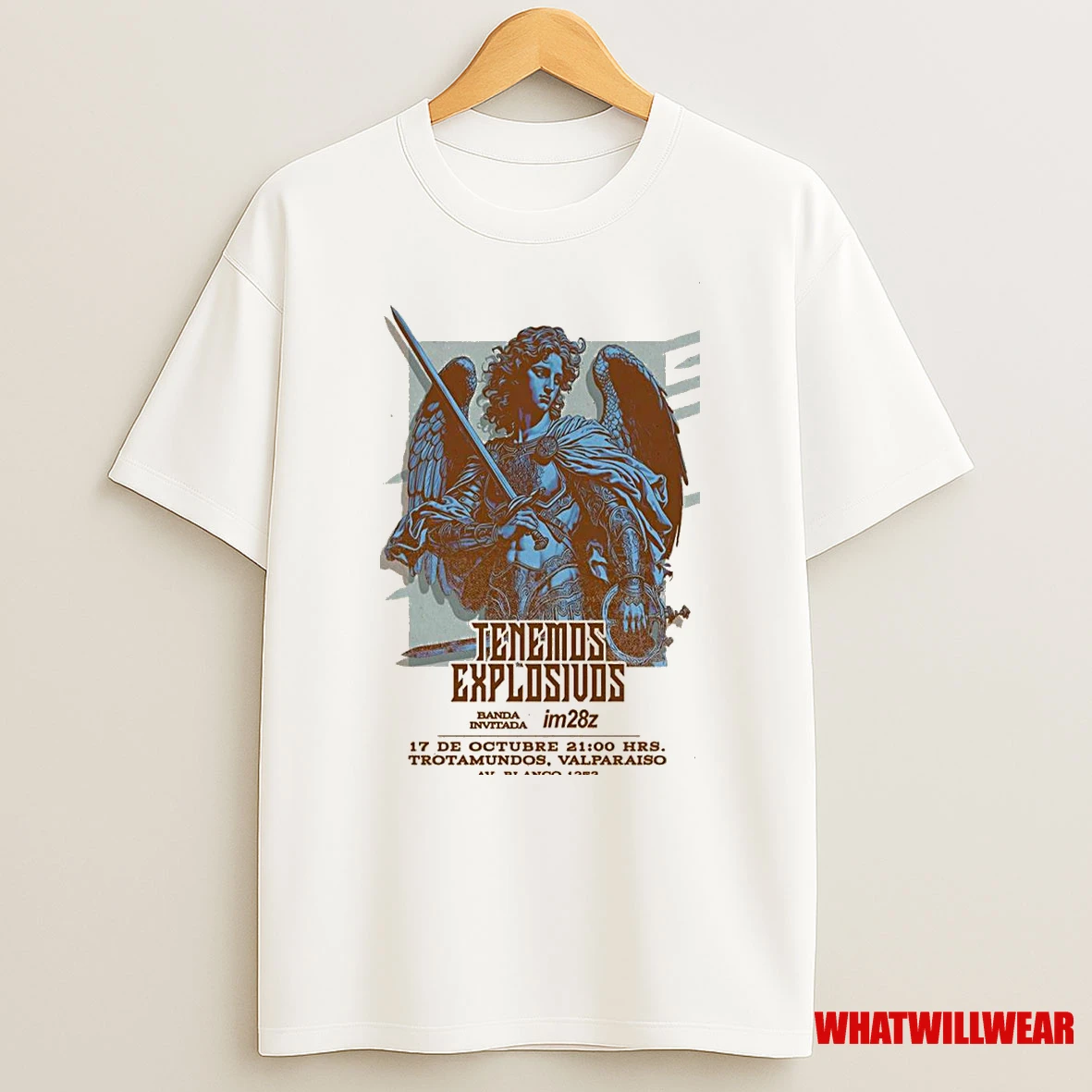 Tenemos Explosivos Valparaiso Chile October 17 2025 Concert Shirts