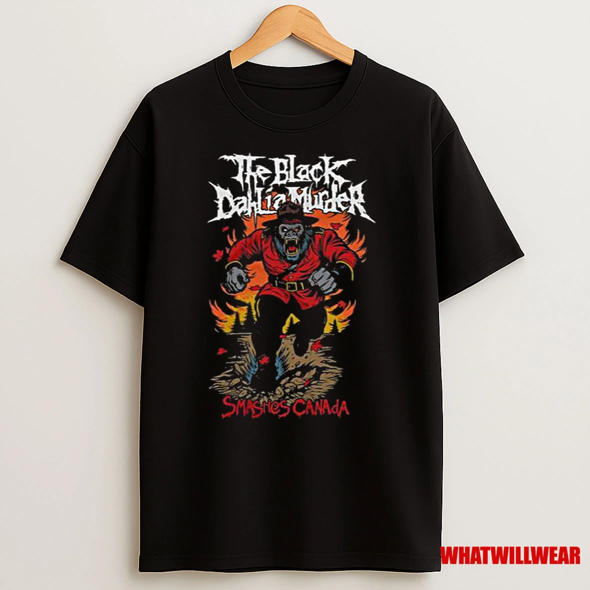 The Black Dahlia Murder Smashes Canada Men Shirts
