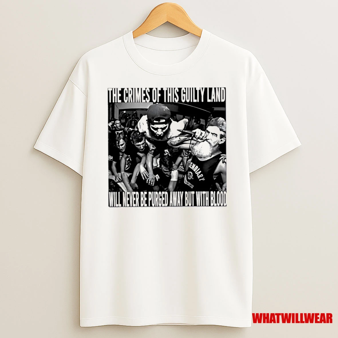 The Crimes Of This Guilty Land Will Never Be Purged Away But With Blood Vintage Classic Shirts
