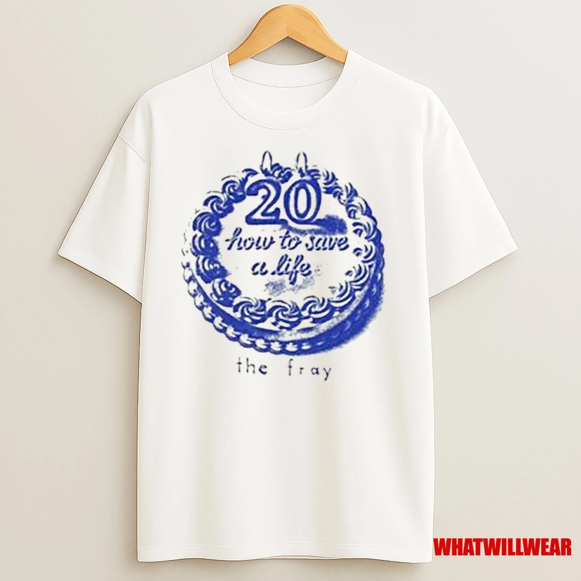 The Fray 20th How To Save A Life Cake Shirts