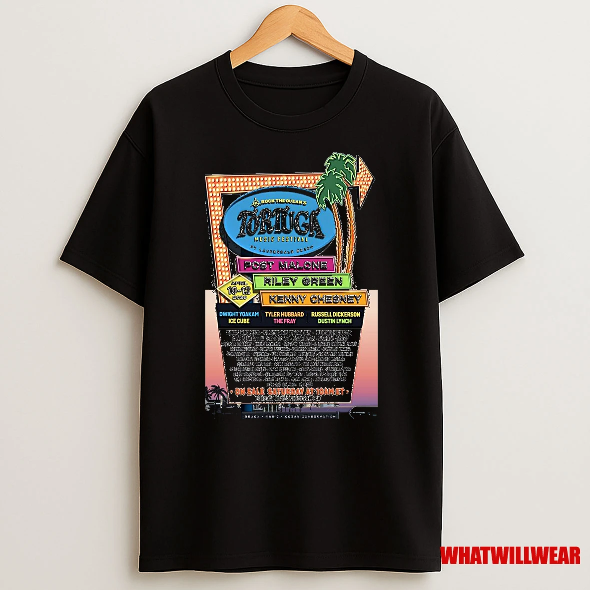The Oceans Tortuga Music Festival April 10 12 2026 Ft Lauderdale Beach Shirts