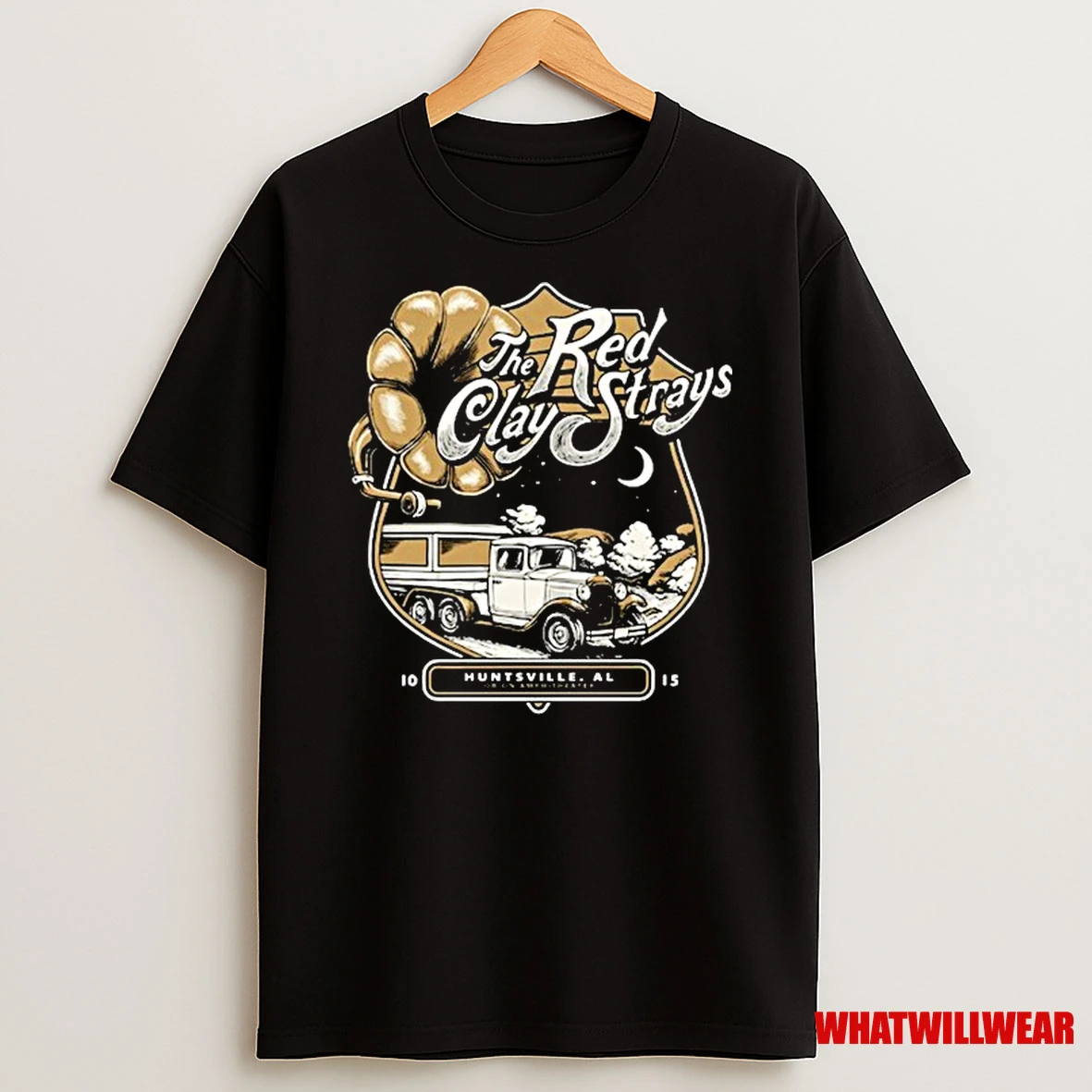 The Red Clay Strays The Orion Amphitheater Huntsville Al Oct 15 2025 Shirts