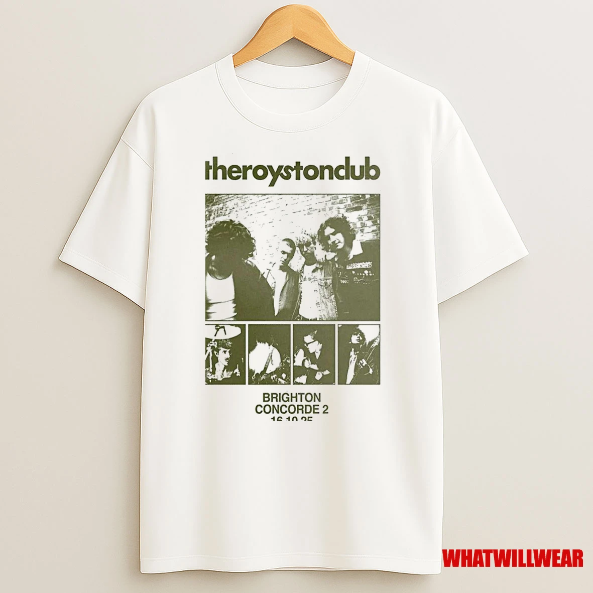 The Royston Club Brighton Uk October 16 2025 Concert Shirts