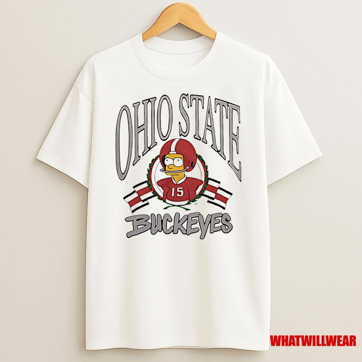 The Simpsons Bart X Ohio State Classic Shirts