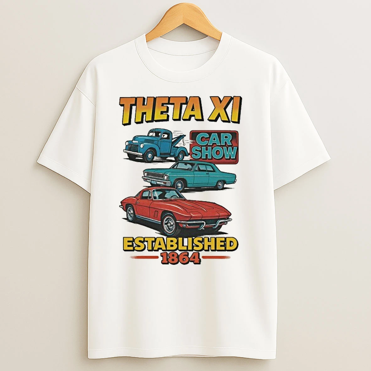 Theta Xi Car Show Est 1864 Shirts